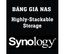 BẢNG GIÁ NAS SYNOLOGY Highly-Stackable Storage
